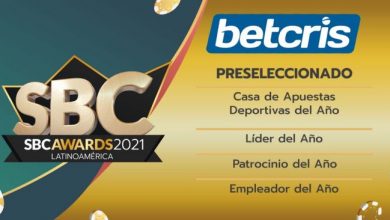Photo of Betcris preseleccionado en varias categorías para SBC Awards Latinoamérica