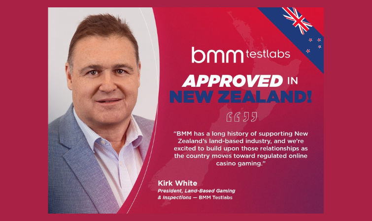 BMM Testlabs wins approval to certify online casino games in New Zealand